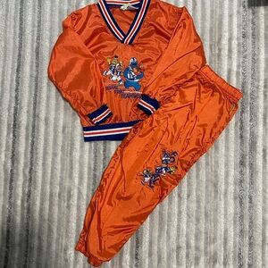 Vintage Sesame Street Orange Tracksuit